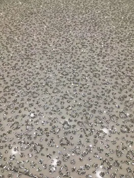

Shinning glued Glitter Fabric David-1.1627 for wedding Dress