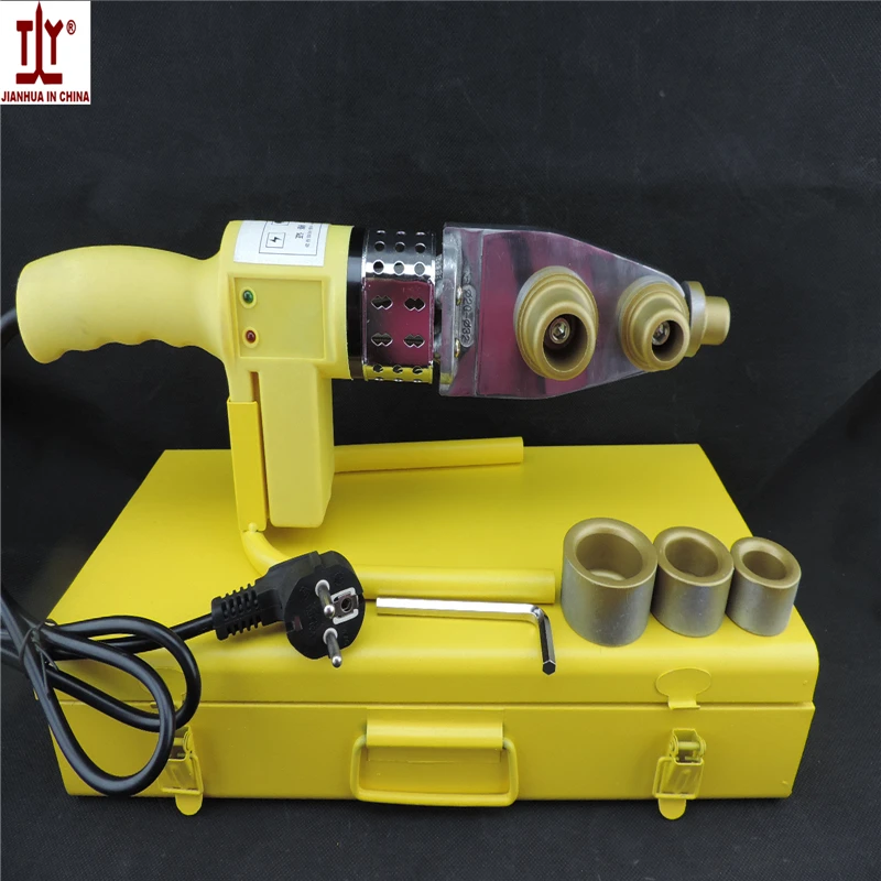 Аппарат для сварки пластиковых труб, сварочный аппарат Maquina termofusion бумажная коробка посылка температура контролируется 20-32 мм