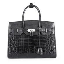 TERSE_2017 New Arrival Handmade Leather Bag Ladies Fashion Shopping Party HandBag Luxury Crocodile Women Tote bags OEM\ODM