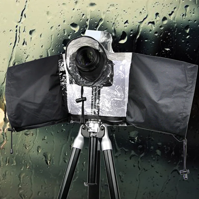

Free shipping camera accessories Commlite Camera Rain Cover Rainproof bag case Dust Protector for Canon Nikon Sony DSLR Camera