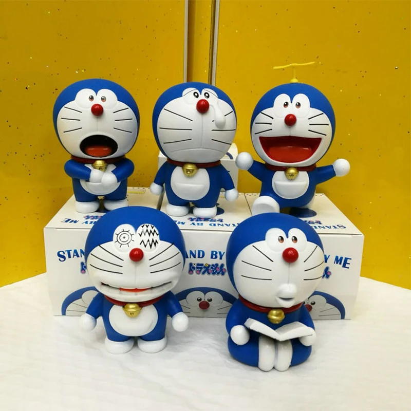 Doraemon Stand By Me 5pcs/set Action Figures 6th Edition Doraemon Doll PVC figure Toys