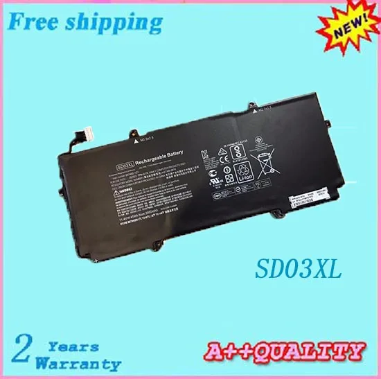 Высококачественный аккумулятор для ноутбука SD03XL HP 847462-1C1 телефона Аккумулятор