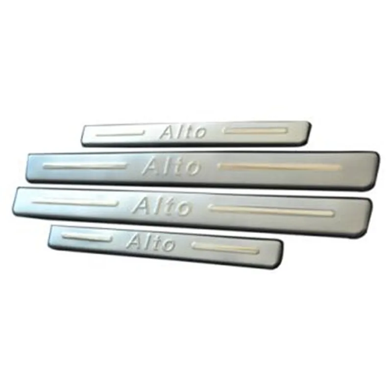 

High quality stainless steel Scuff Plate/Door Sill for 2009-2012 Suzuki Alto Car styling