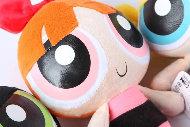 23 см японская мощная плюшевая кукла Bubbles Blossom Buttercup Мягкие плюшевые игрушки куклы для девочек
