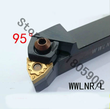 

WWLNR2525M08 25*25*150MM CNC Turning Tool, Metal Lathe Cutting Tools,Lathe Machine Tools, External Turning Tool W-Type WWLNR/L