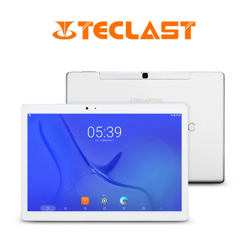 Teclast ماستر T10 10.1 بوصة اللوحي الروبوت 7.0 MTK8176 سداسي النواة 1.7 GHz 4 GB RAM 64 GB ROM بصمة الاستشعار المزدوج WiFi وتغ