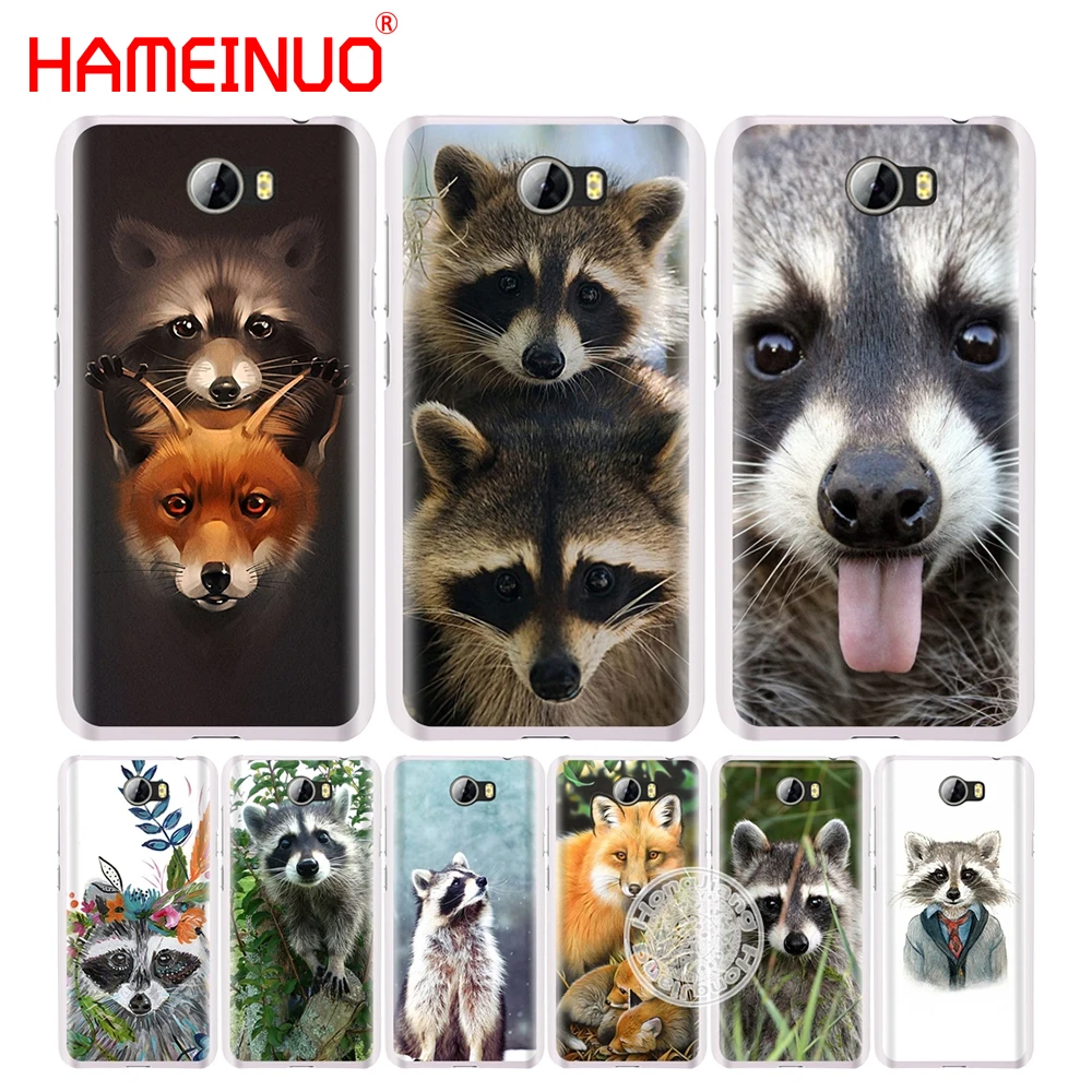HAMEINUO Модный чехол для сотового телефона с рисунком енота Красной панды лисы Huawei