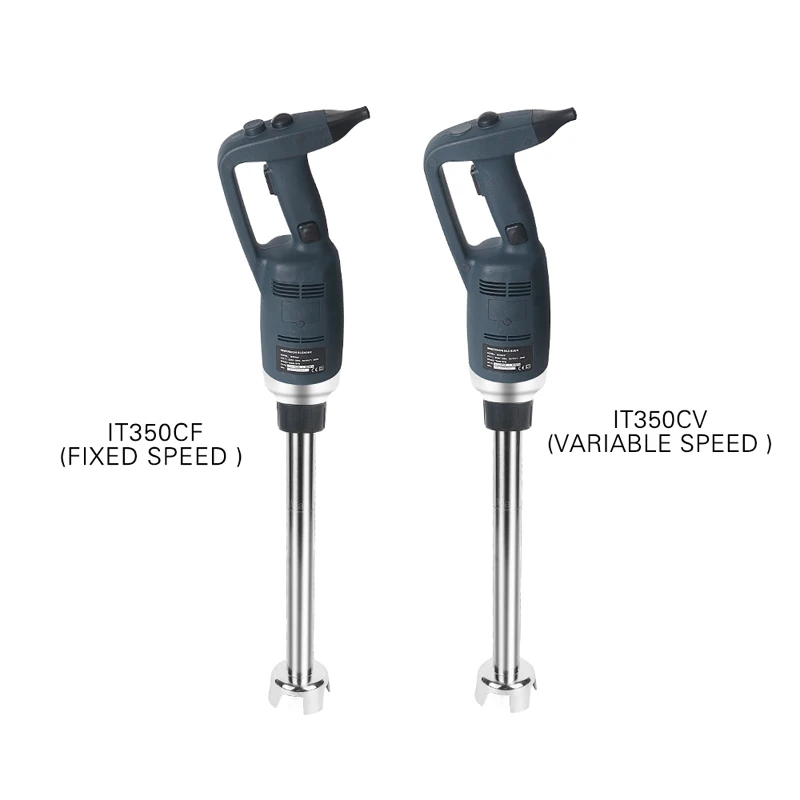 ITOP Commercial Handheld Blender  Kitchen Aid Immersion Blender Mixer Electric Mount Rack Hand Mixer Juicer Food Processor 350W