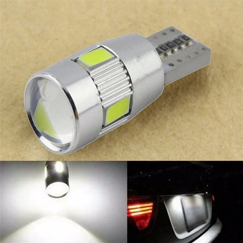 Надежный 2 xT10 194 W5W светодиодный 6 SMD HID CANBUS без ошибок автомобильный боковой фонарь