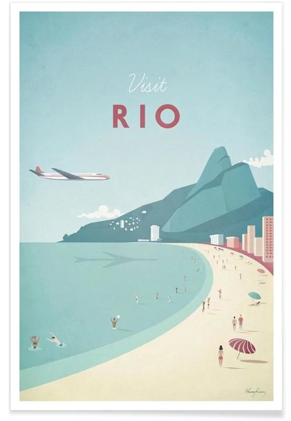 Летний отдых в Калифорнии Путешествия по всему миру плакат Винтаж Ретро Холст своими руками обои плакаты домашний подарок украшения