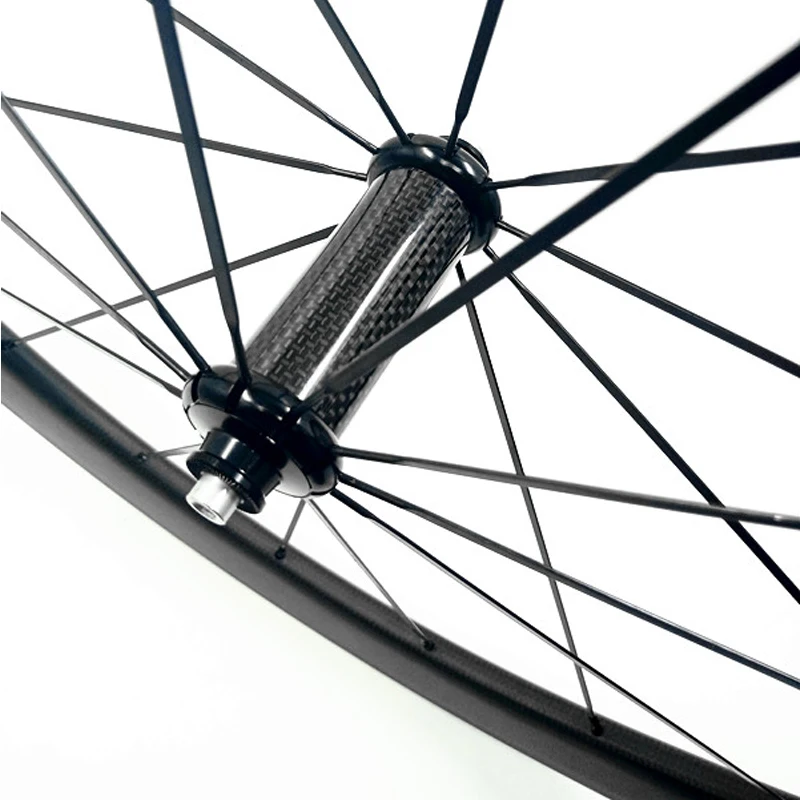 Карбоновые колеса дорожный карбоновый велосипед колеса 45 мм Труба из углеродистого волокна 3 K/UD матовый 700c довод трубчатый 23 мм powerway R36 20/24 G3 велосипедные колеса