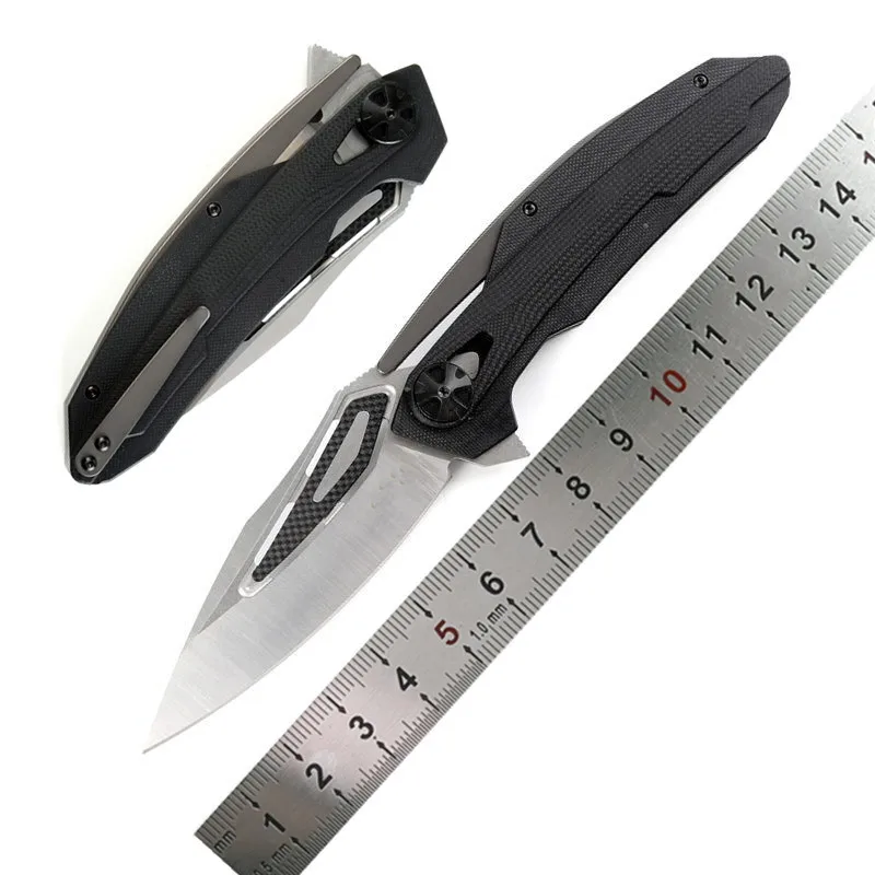 Рождественский подарок складной нож большой 0999 ZT0999 ZT0999CF шариковый подшипник G10