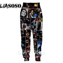 3d принт Для мужчин Для женщин топ с рисунком Bob Marley во всю длину регги впитывает пот и Штаны зимние Штаны аниме повседневные забавные брюки для бега E723
