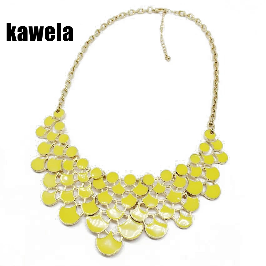 

Statement Jewelry, Fashion Necklace, Polish Necklace, Bib Jewelry, Handmade Necklace, Cluster Jewelry