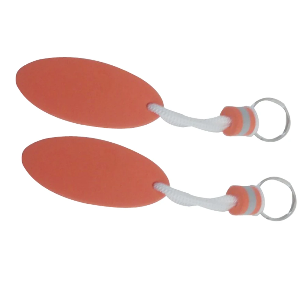 

2 Pcs EVA Floating Keyring Water Buoyant Keychain for Kayak Canoe Marine Nautical Boating Swim Beach Outdoor Sports Using