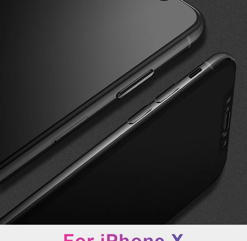 BXE 3D полная закругленная кромка Закаленное стекло протектор экрана для iPhone X XS Max XR Защитная пленка для iPhone X 10 закаленное стекло