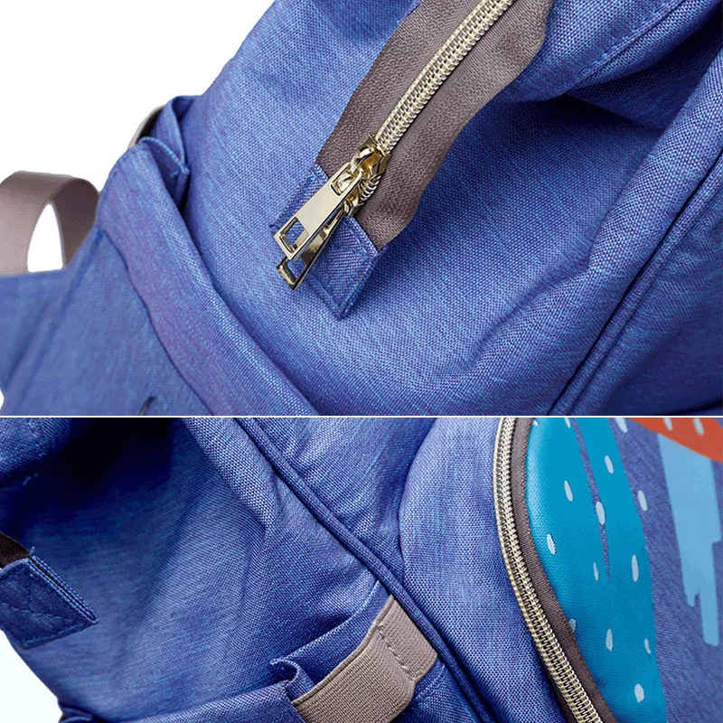 Детская сумка для подгузников, мам рюкзак большой емкости пеленки пеленания сумки водонепроницаемый влажный мешок для прогулочной