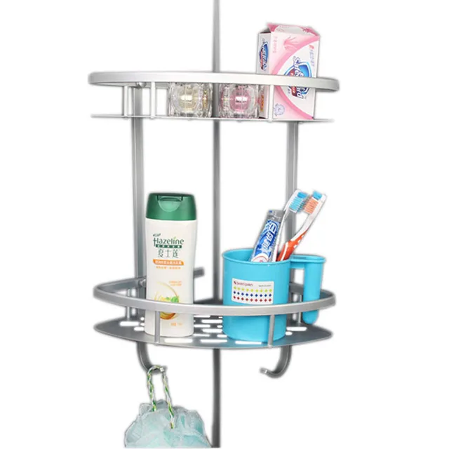 brushed nickel bathroom shelf corner shelf double tier brushed nickel space aluminum wall mounted bathroom shelf shower caddy rack 2layers brushed nickel bathroom shelf corner shelf double tier brushed nickel space aluminum wall mounted bathroom shelf shower caddy rack 2layers