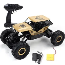 1:18 Электрический Р/У машинки 4ch внедорожников анти-катастрофа 2.4 г высокое Скорость внедорожник автомобиль восхождение игрушечный автомобиль дистанционного модель автомобиля черный/золотой/SI