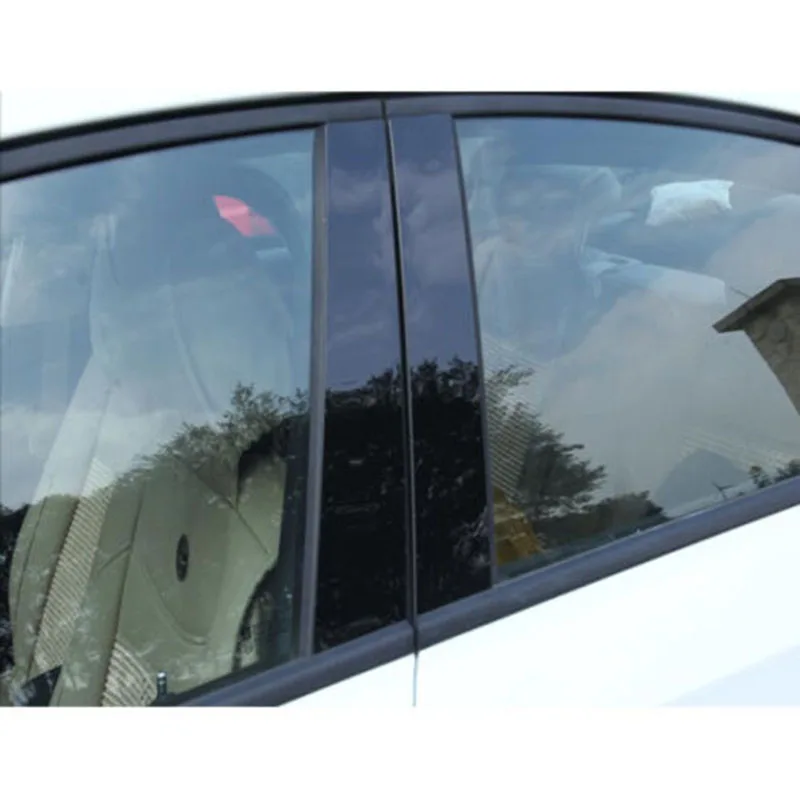 

Car Window Decoration Strip Sticker Black Accessories Part For Mazda 6 2004-2015