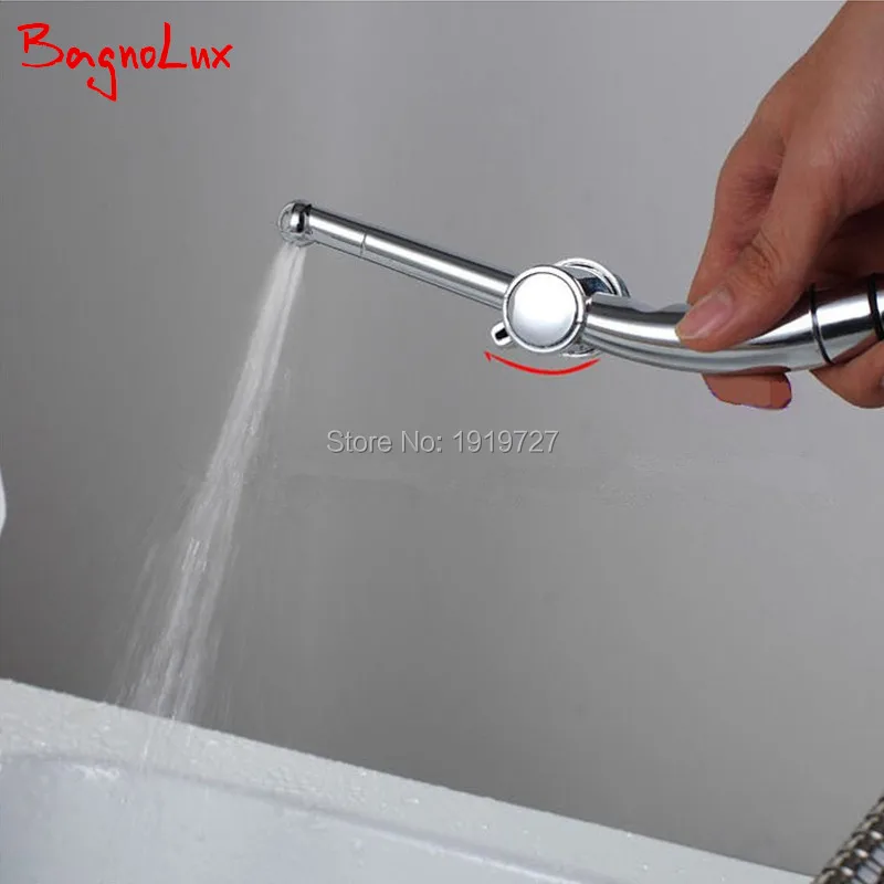 Online Bynolux PULVERIZADOR DE BAÑO Bidet de alta calidad pequeño baño ducha cromo Shattaf pulverizador portátil de mano de inodoro bidé