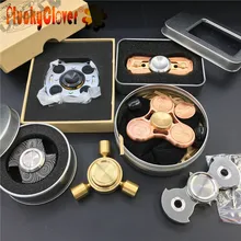 1 шт., многофункциональный металлический Спиннер, ретро Треугольник, ручной гироскутер, мини Спиннер для детей, взрослых, антистресс, топ, Спиннер, игрушки