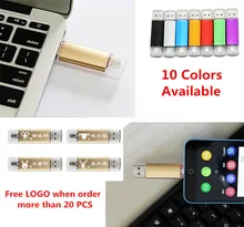 Custome LOGO Usb flash drive otg pen drive 32gb pendrive 16gb usb stick 8gb promotion smart phone tablet pc external storage