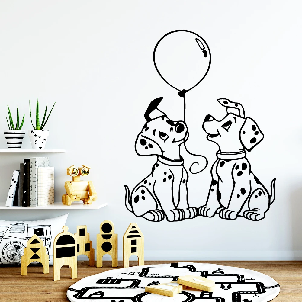 

Funny dogs Home Decoration Creative Wall Stickers For Kids Rooms Diy Sticker House Decor Bedroom Wall Mural adesivo de parede