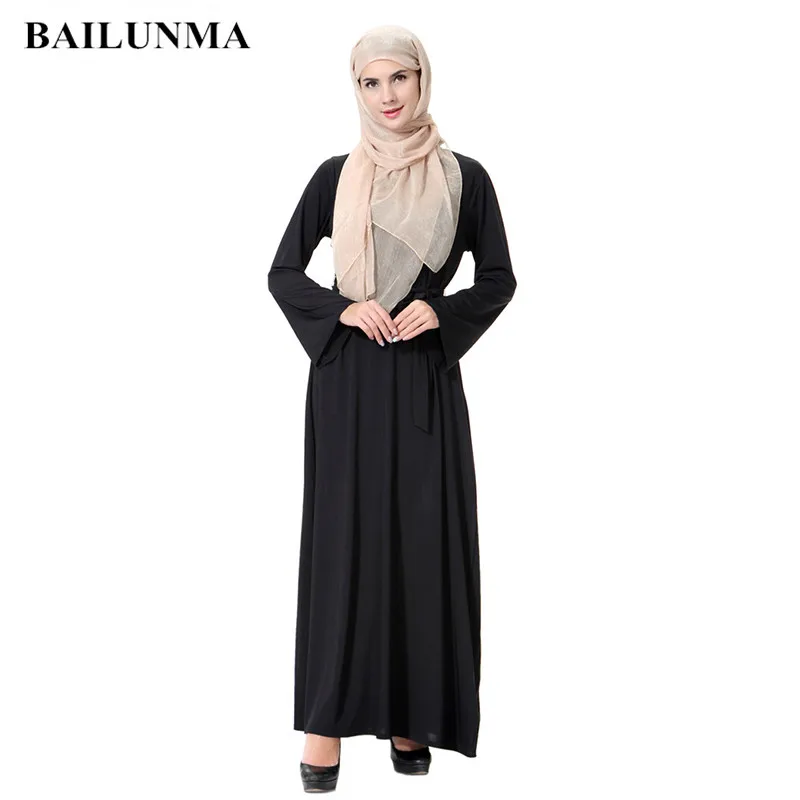 Жемчужные пуговицы abaya Турецкая женская одежда мусульманское платье