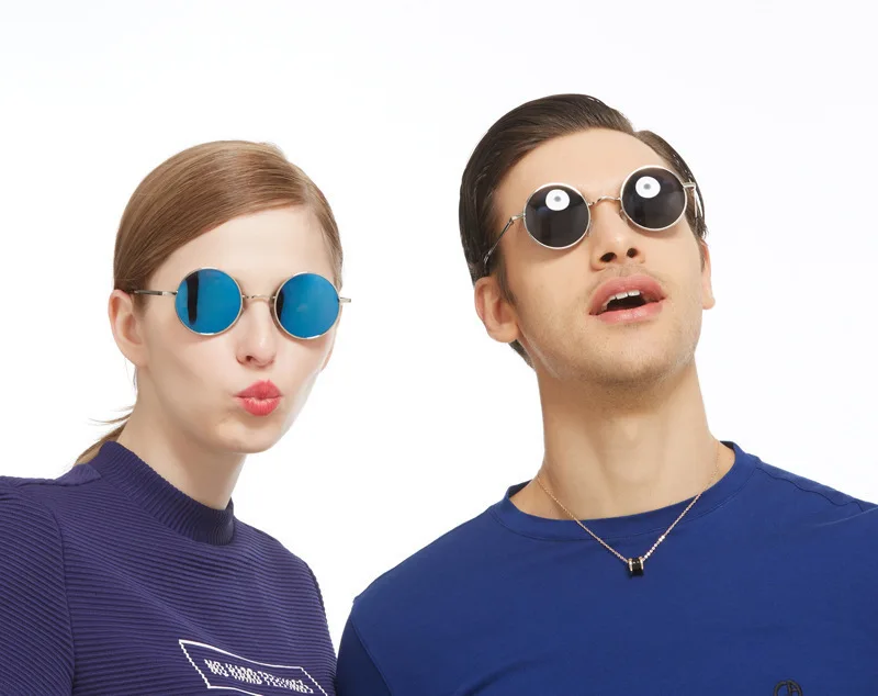 Кошачьи глаза, поляризационные круглые солнцезащитные очки, мужские, Ретро стиль, солнцезащитные очки, женские очки, Lunette, бренд Gunes Gozlugu Ocheshnik для женщин