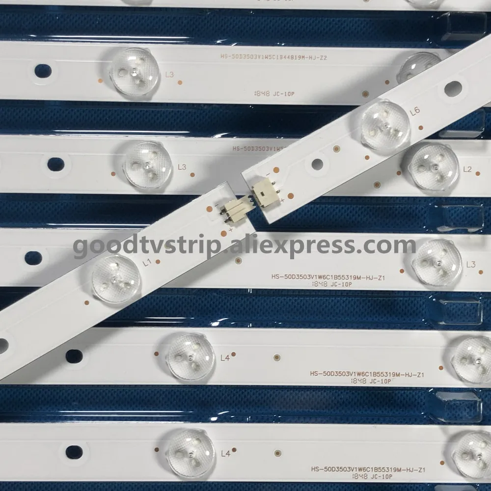 

LED Backlight strip For AO C 50" TV LE50D6660/80 TPT500J1-LE8 YX-50018014 LC-50LB261U 500TT26 500TT25 V5 50PFL6340/T3 LD50P03Q