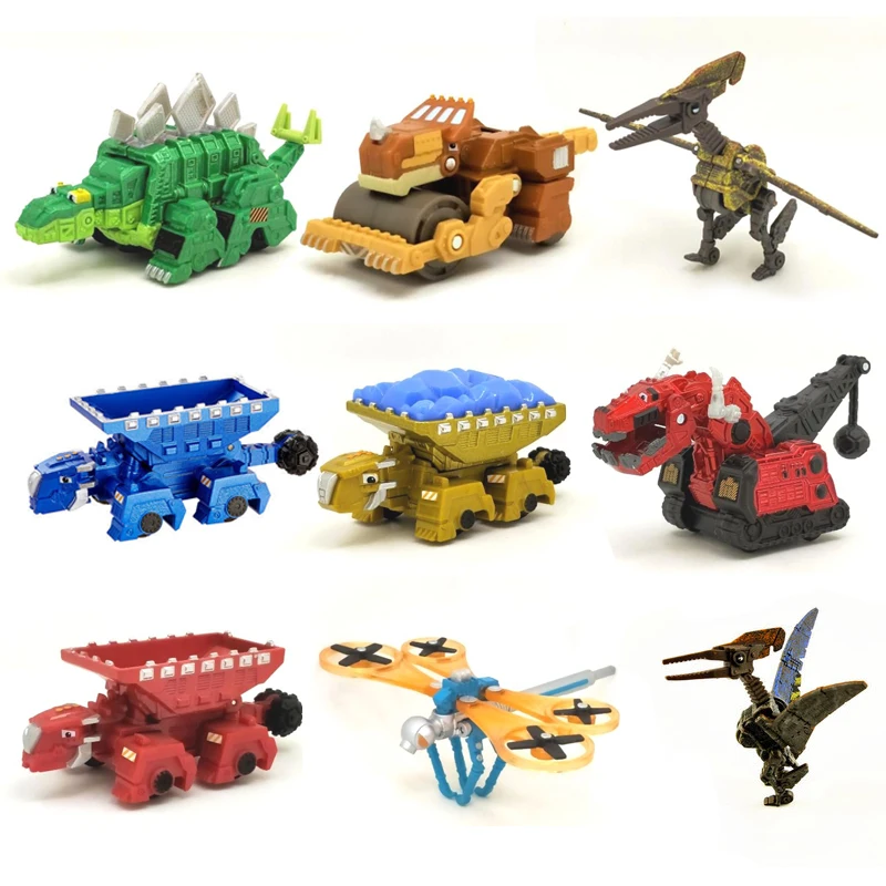 K1 Dinotrux dinosaure camion amovible dinosaure jouet voiture Mini modèles nouveaux cadeaux pour enfants jouets dinosaures modèles Mini enfant jouets