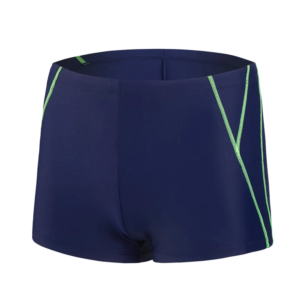 Новинка, купальные плавки для мужчин, большой размер, шорты для мужчин, быстросохнущие мужские шорты для плавания, принт, средняя талия, полиэстер, moda, praia mayo - Цвет: Green