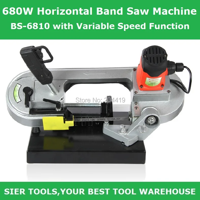 New Arriaval!/680W Horizontal Band Saw Machine/BS-6812 with Working Table/Metal Cutting Band Saw Machine/cutting machine/cutter New Arriaval!/680W Horizontal Band Saw Machine/BS-6812 with Working Table/Metal Cutting Band Saw Machine/cutting machine/cutter