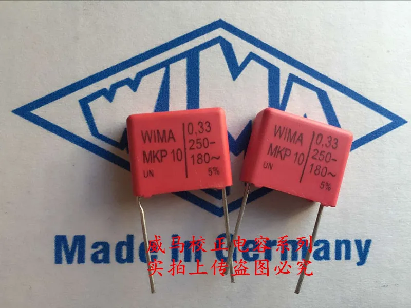 2020 hot sale 10pcs/20pcs Germany WIMA MKP10 250V 0.33UF 250V 334 330nf P: 15mm Audio capacitor free shipping 2020 hot sale 10pcs 20pcs wima capacitor mkp10 400v 0 22uf 400v 224 220n p 22 5mm spot audio capacitor free shipping