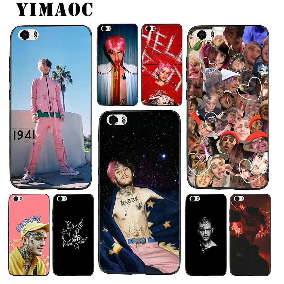 YIMAOC Lil PEEP Soft Silicone Case for Xiaomi Redmi Note 9 Mi 8 Se 7 6 6A A1 A2 4X 4A 5A 5 MAX 3 MiA1 |