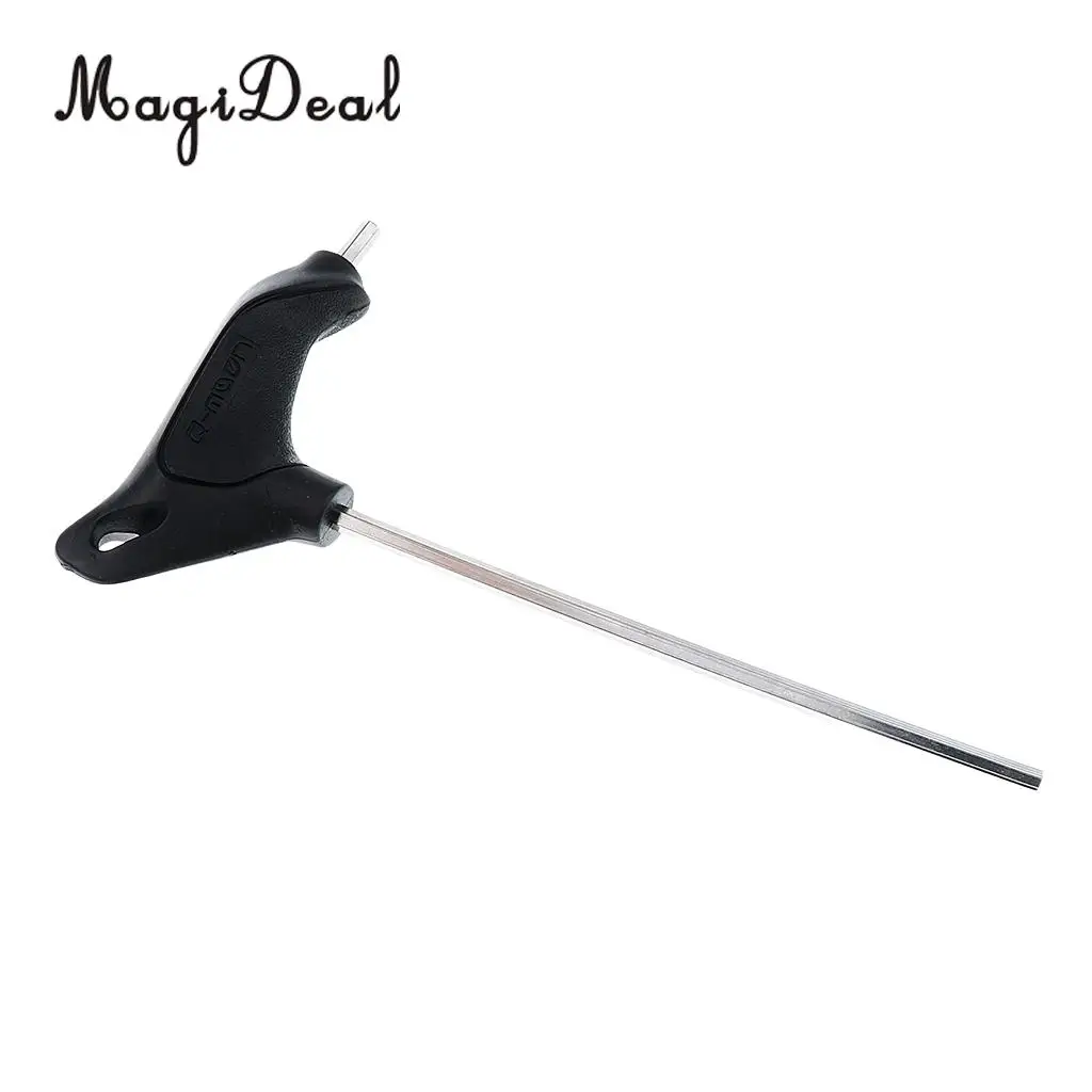 

MagiDeal 1 Piece Iron Allen Wrench T-Handle Wrench, Roller Skates Hex Key Set Hexagonal Tools