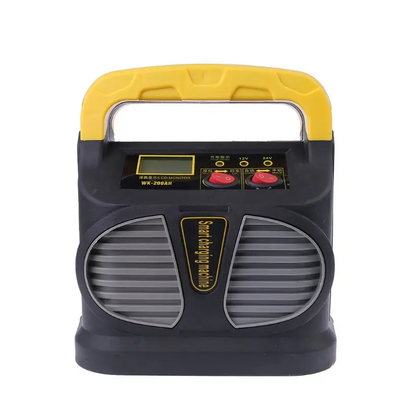 

New Portable 12v-24V Intelligent High Power Battery Charger Car Jump Starter qiang