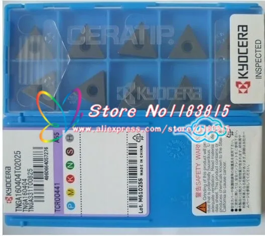 

Free shopping! 10PCS TNGA160404 A65 lathe cutting tools CNC blade alloy carbide cutting tool carbide inserts