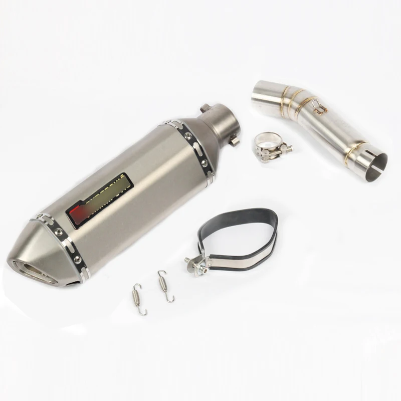 CBR500 CB500F CB500X silenciador de Escape Punta de Escape silenciador conectar enlace de resbalón en el sistema de Escape para Honda CBR500 CB500F CB500X