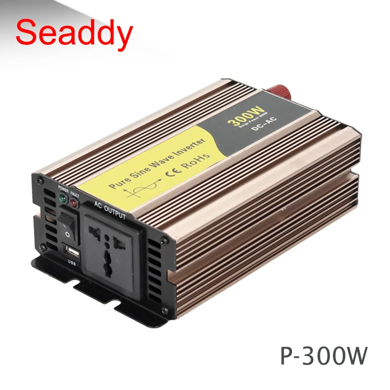 Professional manufacturer 300w solar power welding inverter off grid inverter 220v 300w 12v pure sine wave