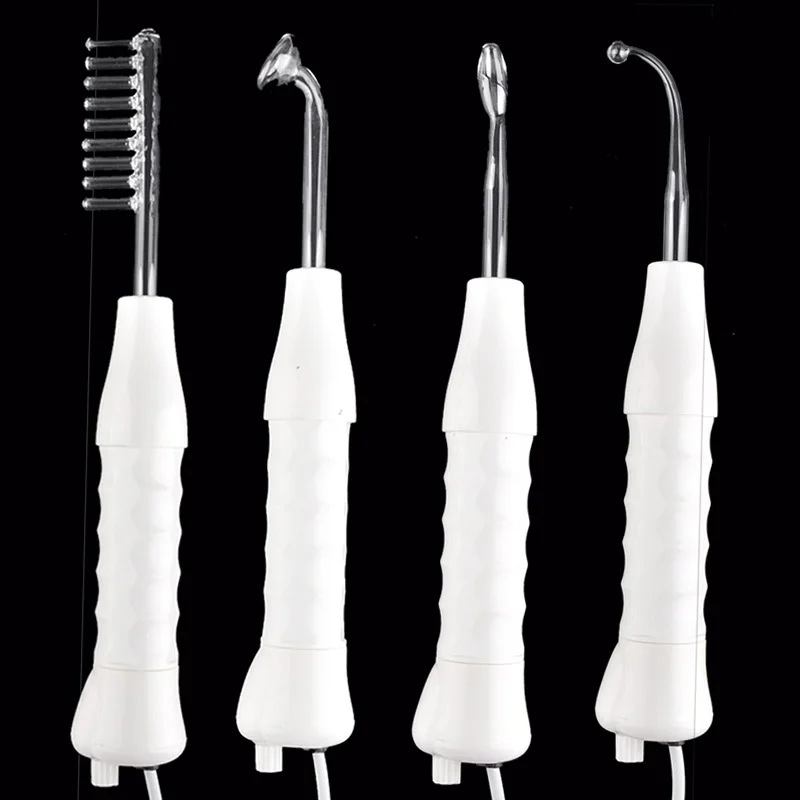 Acne Remover High Frequency Electrode Wand Bactericidal Spot Meter Face