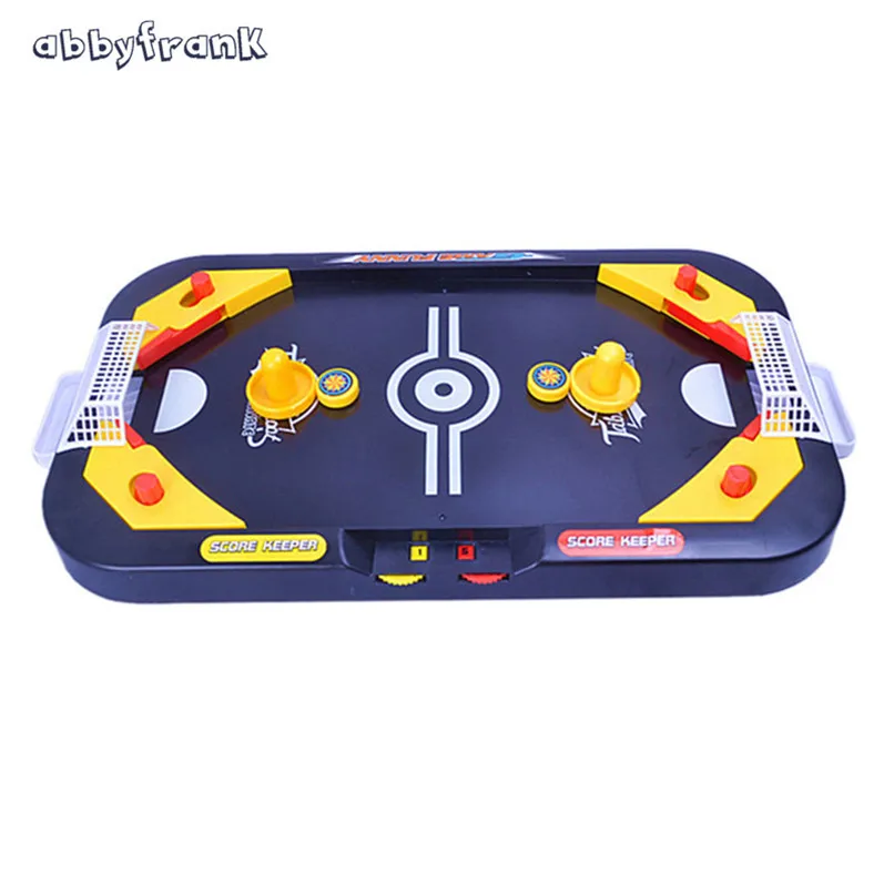 Abbyfrank Educational Mini Hockey Table Kindergarten 2 in1 Desktop