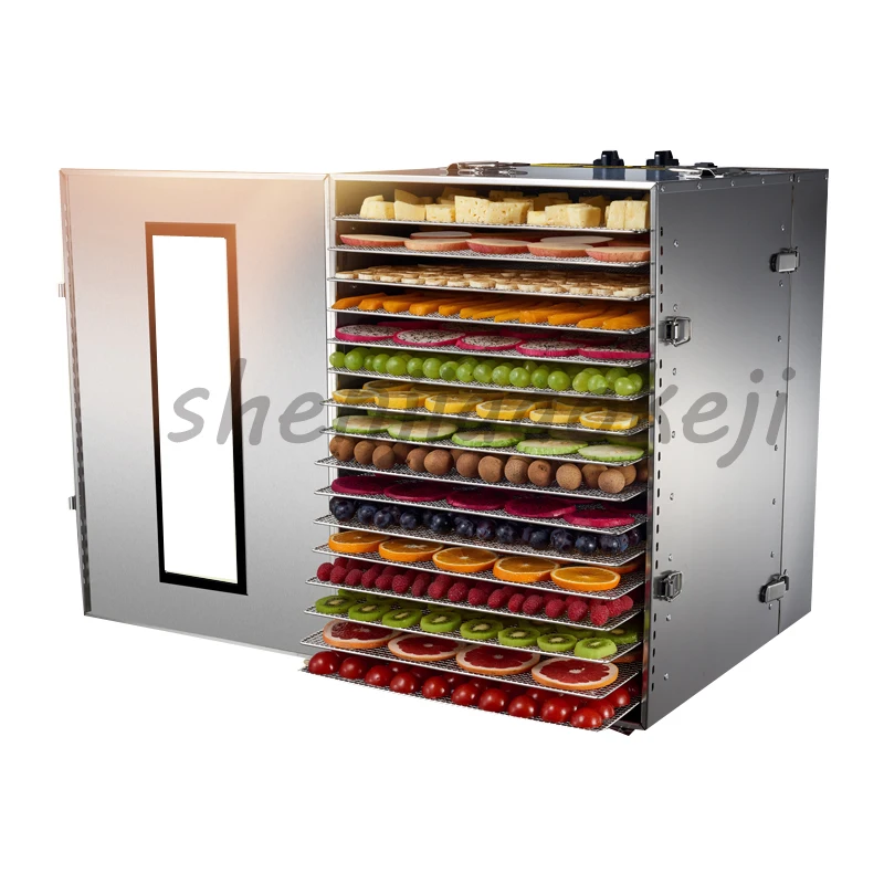 16 layers Dehydrators fruit vegetable dehydration machine air dryer