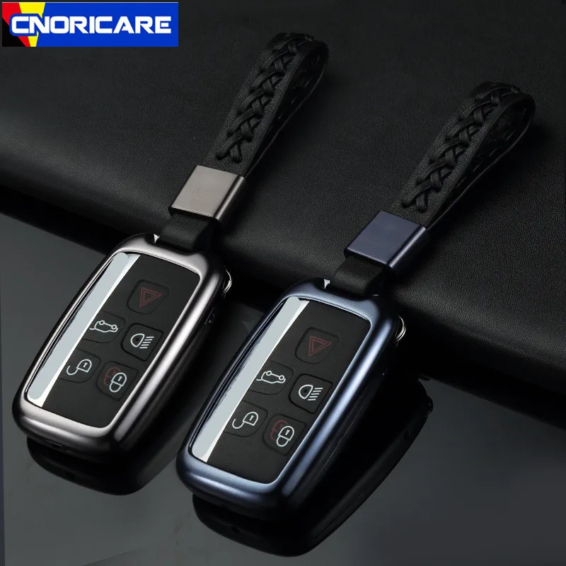 Aluminum Alloy Car Keys Shell For Land Rover Discovery Sport 5 Range Rover Evoque Creative Key