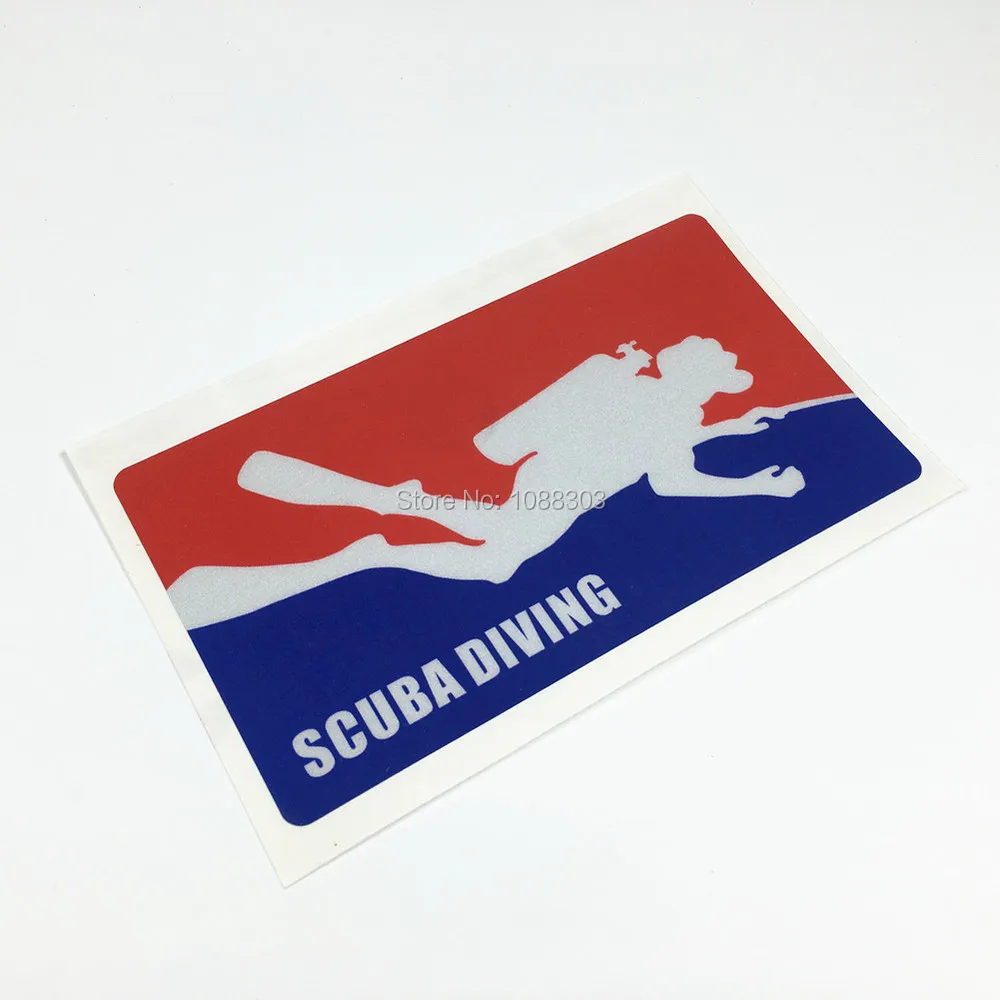 3sizes SCUBA Diving Stickers car styling cool diving sticker decals for