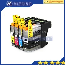 4pcs Compatible ink cartridge Brother LC223 LC221 for MFC-J4420DW MFC-J4620DW MFC-J4625DW MFC-J5320DW MFC-J5620DW MFC-J5625DW