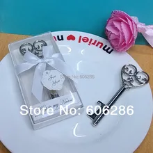 100 шт/партия ключ к сердцу Викторианский пивной ключ открывалка для бутылок Свадебный faovrs и подарок для гостей