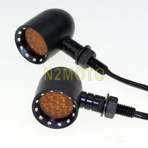 

For Cruiser Bobber Chopper Dyna Universal Motorbike Motorcycle LED Turn Signal Light Indicator Lamp Blinker