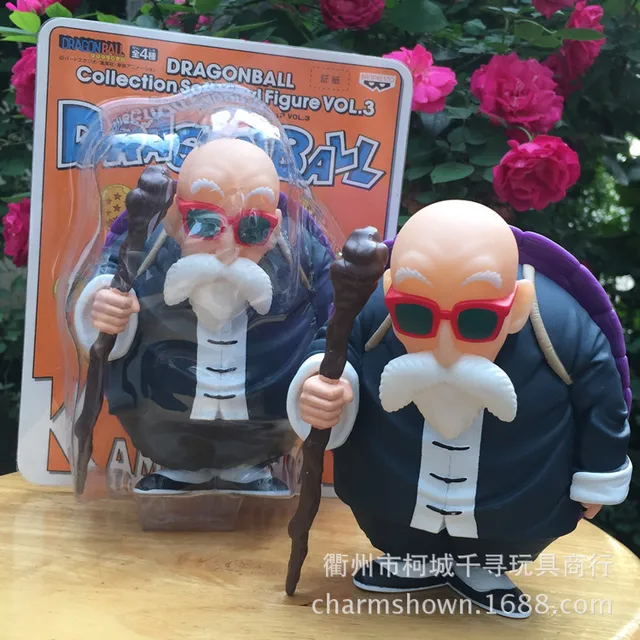 Dragon Ball Z 4pcs/set Sun Goku Pilaf Puar Master Roshi Action Figure PVC Collection Figure toy